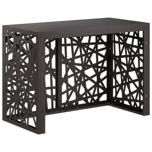 Κάλυμμα κλιματιστικού Μαύρο 100 x 50 x 70 cm Ατσάλι - Pakobazaar