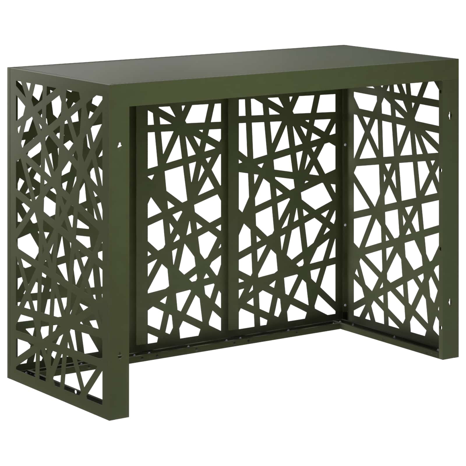 Κάλυμμα κλιματιστικού Λαδί 110 x 50 x 80 cm Ατσάλι