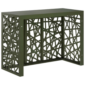 Κάλυμμα κλιματιστικού Λαδί 110 x 50 x 80 cm Ατσάλι