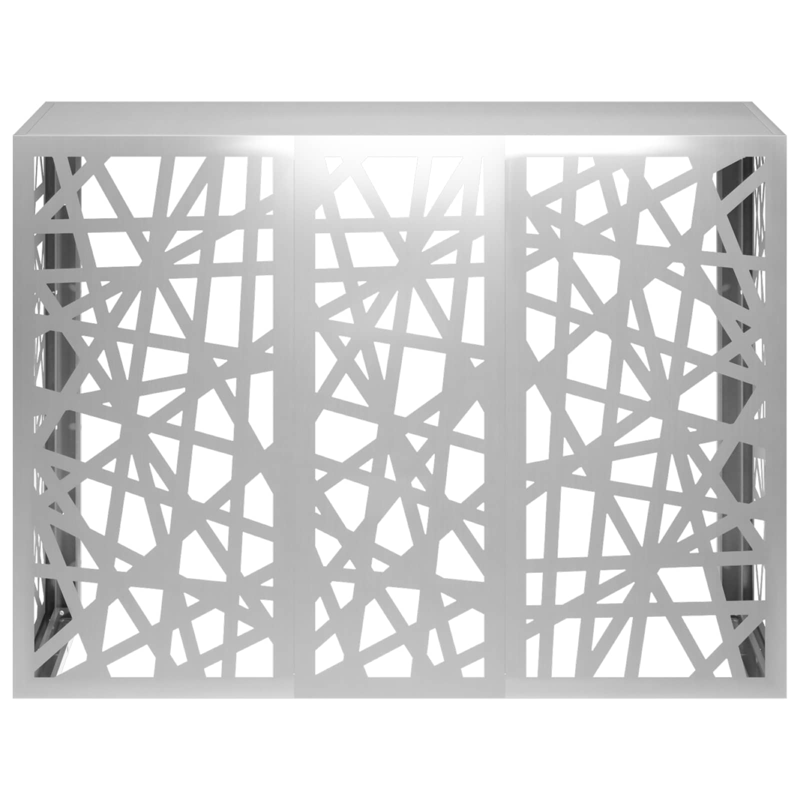 Κάλυμμα κλιματιστικού Ασημί 110 x 50 x 80 cm - Pakobazaar