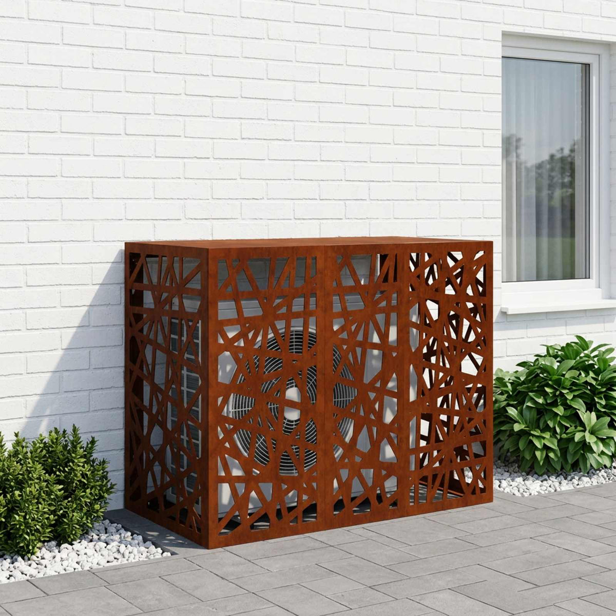 Κάλυμμα κλιματιστικού Σκ rusty 110 x 50 x 80 cm - Pakobazaar