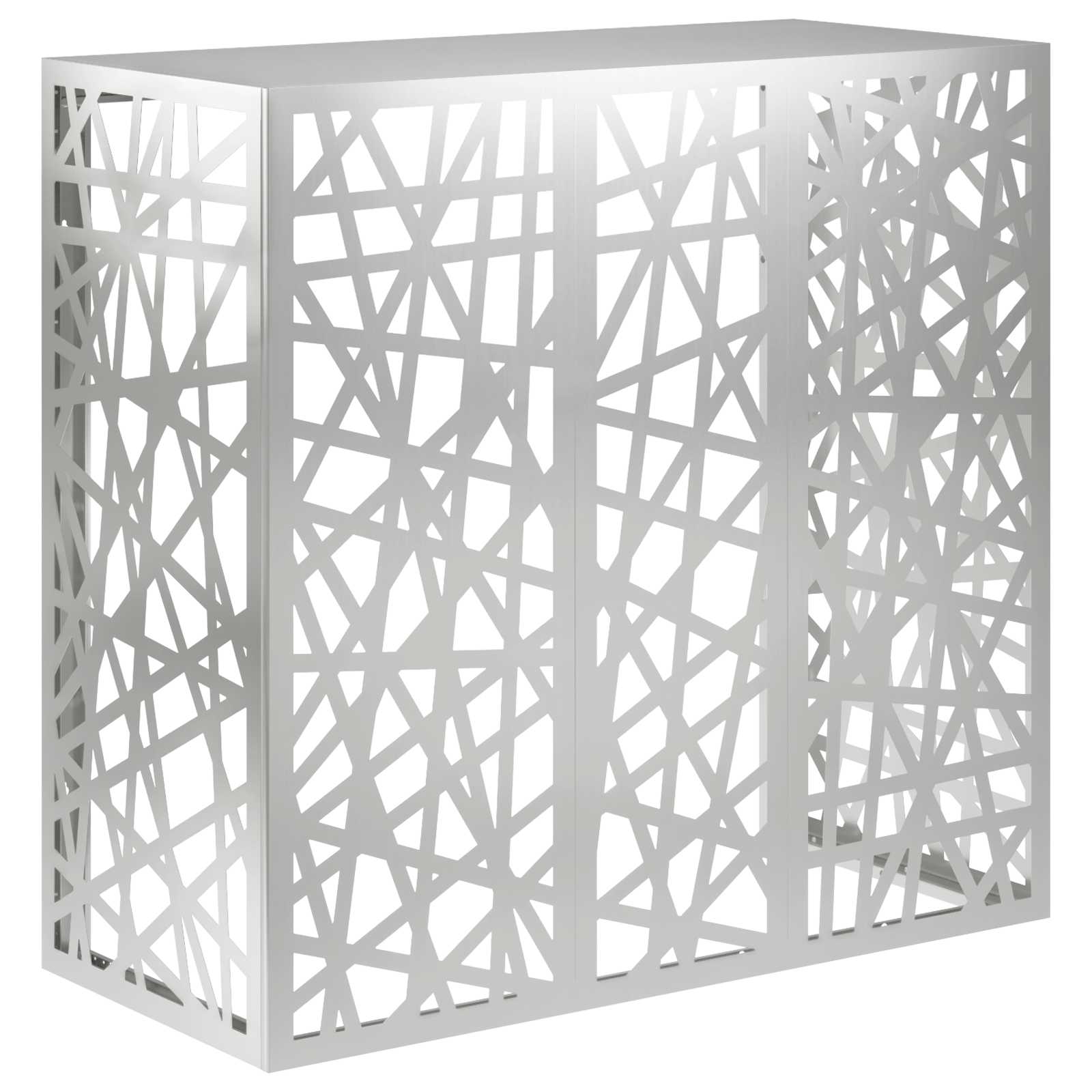 Κάλυμμα κλιματιστικού Ασημί 110 x 50 x 105 εκ - Pakobazaar
