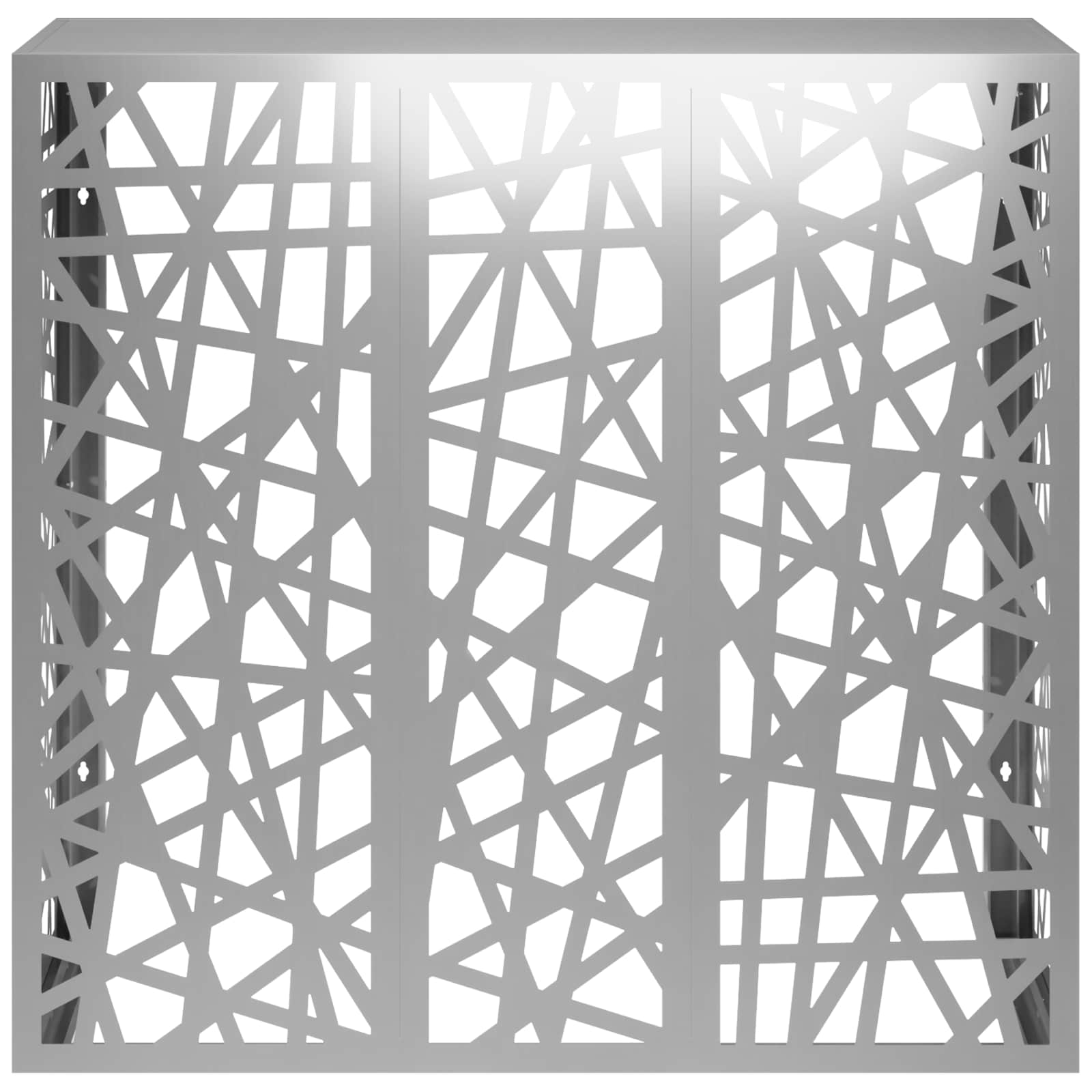 Κάλυμμα κλιματιστικού Ασημί 110 x 50 x 105 εκ - Pakobazaar