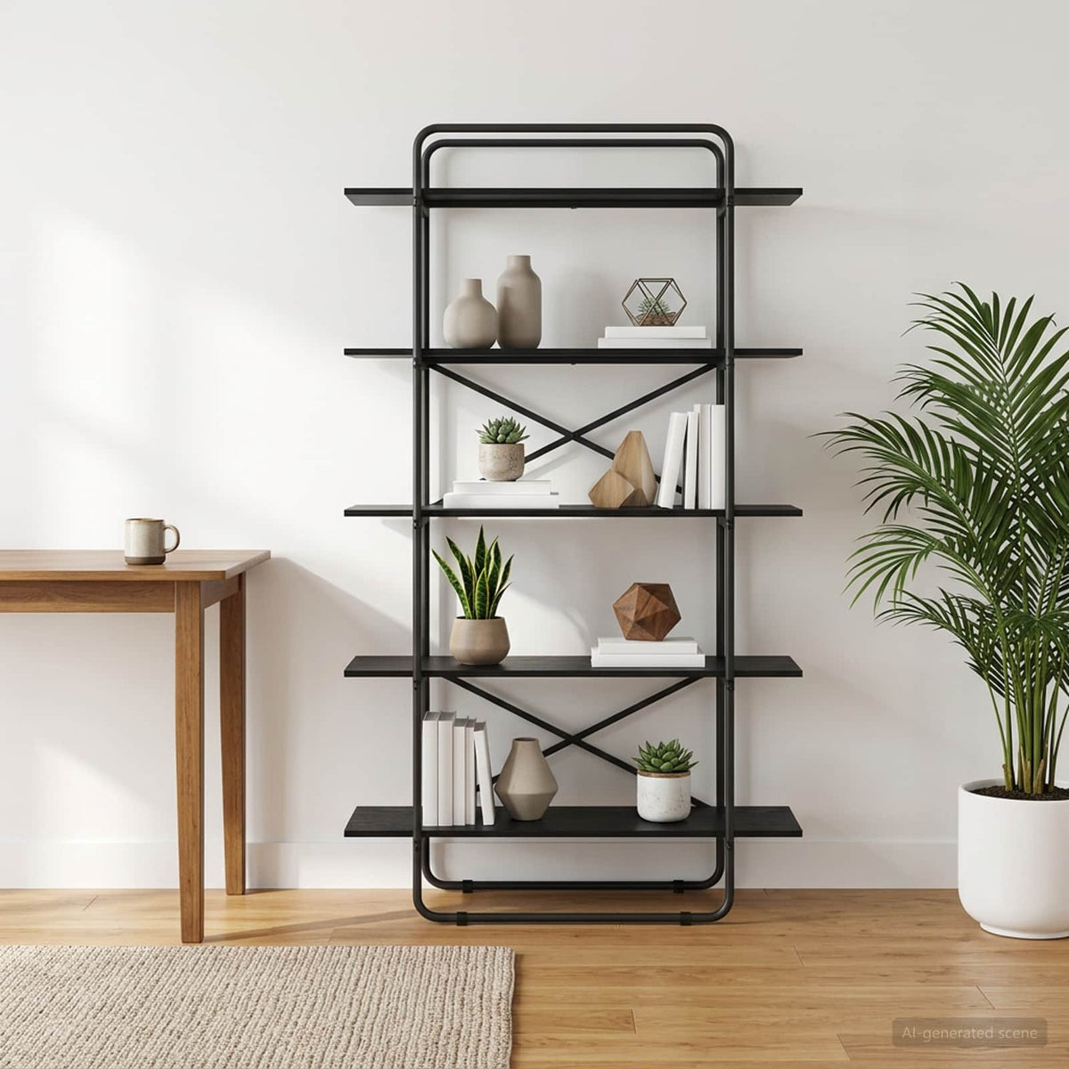 Ράφι Βιβλίων 5 επίπεδα 100 x 35 x 175,5 εκ. Επεξεργασμένο Ξύλο