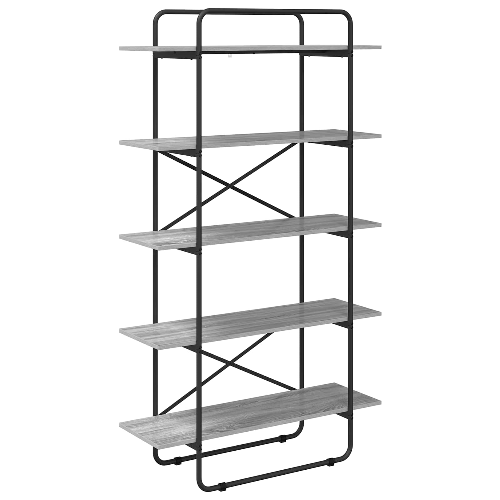 Ράφι Βιβλίων 5 επίπεδα 100 x 35 x 175,5 εκ. PB Γκρι Sonoma