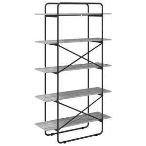 Ράφι Βιβλίων 5 επίπεδα 100 x 35 x 175,5 εκ. PB Γκρι Sonoma