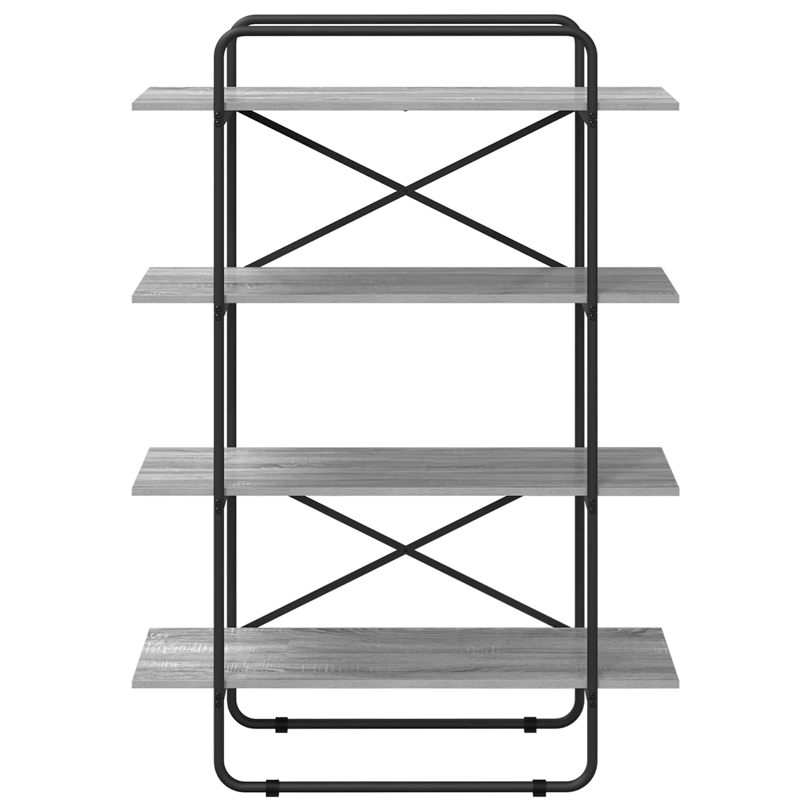 Ράφι Βιβλίων 4 επίπεδα 100 x 35 x 140 εκ. PB Γκρι Sonoma - Pakobazaar