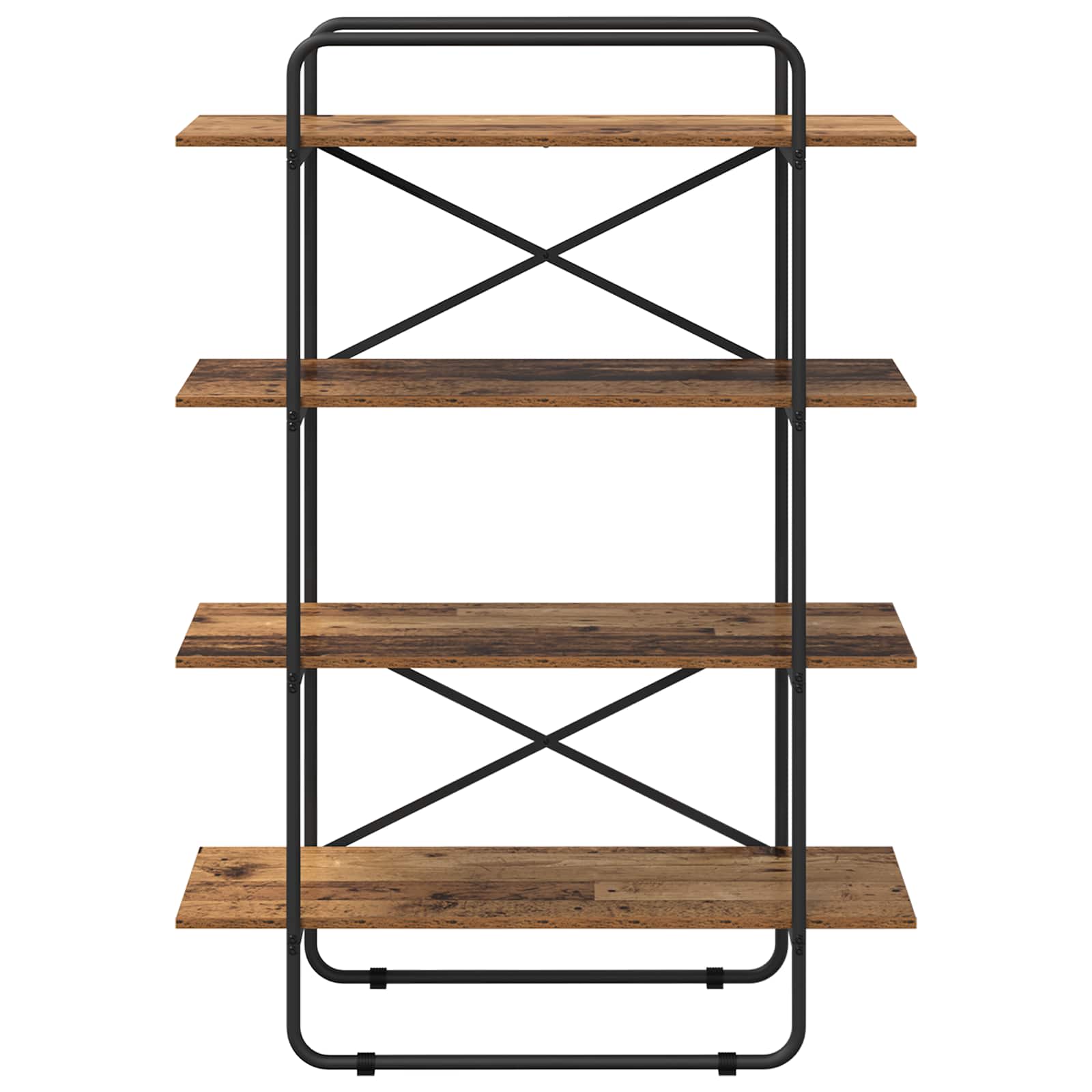 Ράφι Βιβλίων 4 επίπεδα 100 x 35 x 140 εκ. PB Ξύλο δρυός - Pakobazaar