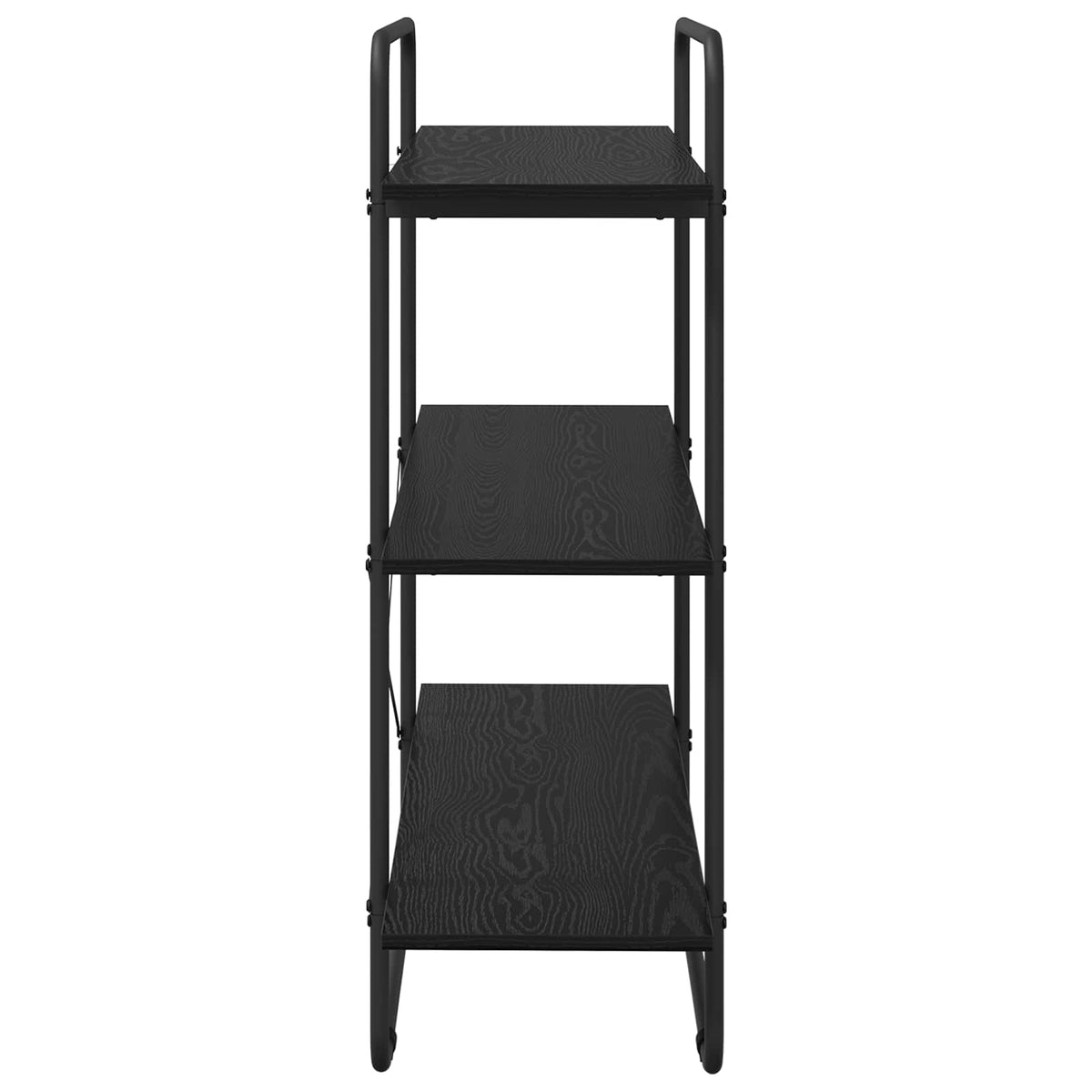 Ράφι Βιβλίων 3 επίπεδα 100 x 35 x 105 εκ. PB Μαύρη Δρυς - Pakobazaar