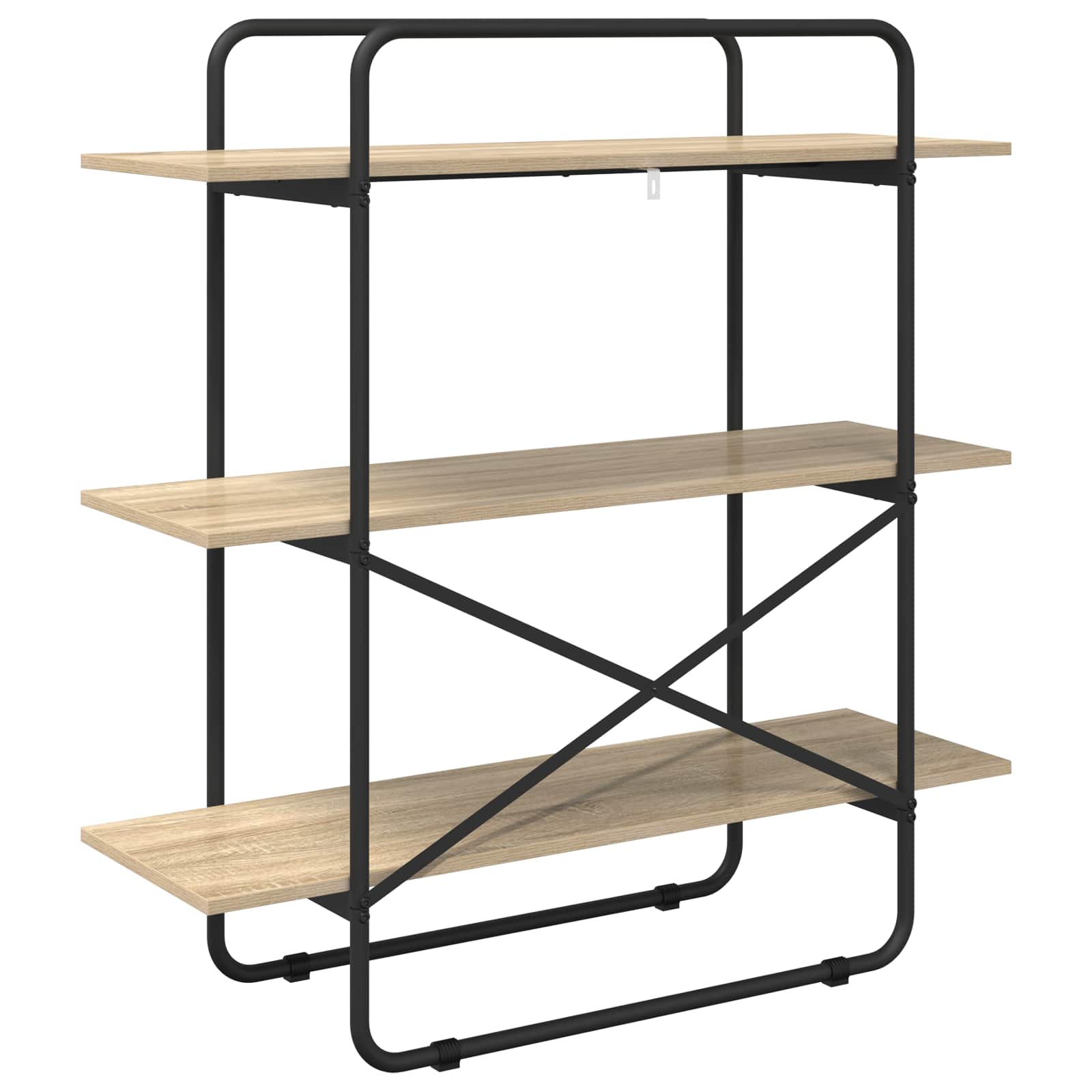 Ράφι Βιβλίων 3 επίπεδα 100 x 35 x 105 εκ. PB Sonoma Δρυς - Pakobazaar