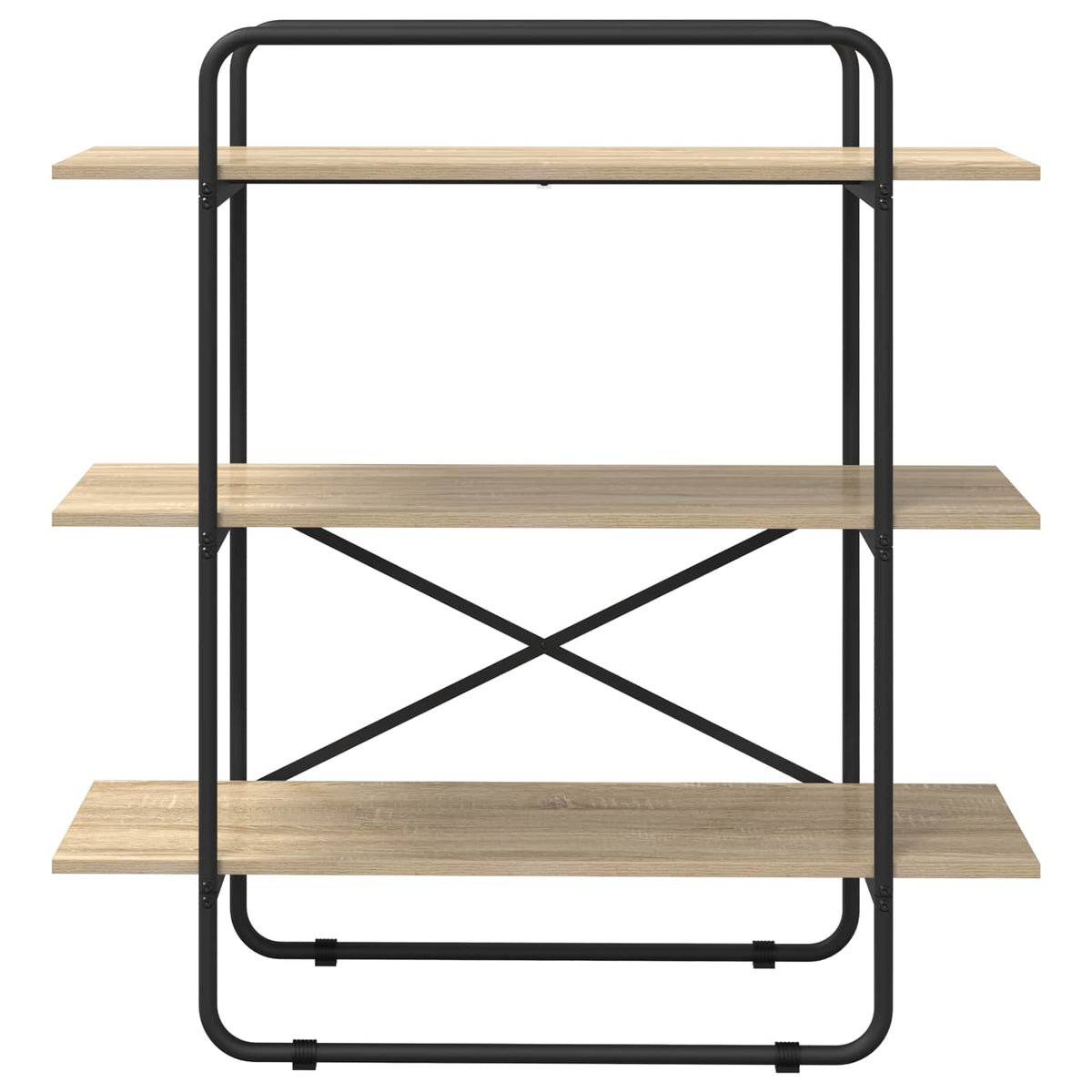 Ράφι Βιβλίων 3 επίπεδα 100 x 35 x 105 εκ. PB Sonoma Δρυς - Pakobazaar