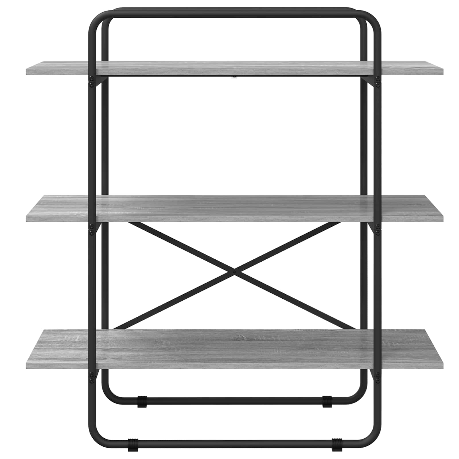 Ράφι Βιβλίων 3 επίπεδα 100 x 35 x 105 εκ. PB Γκρι Sonoma