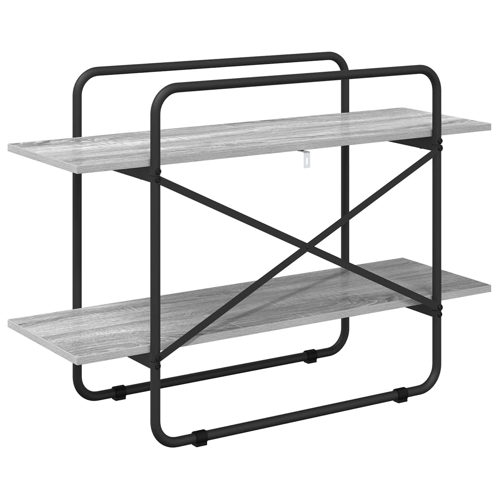 Ράφι Βιβλίων 2 επίπεδα 100 x 35 x 70 εκ. PB Γκρι Sonoma