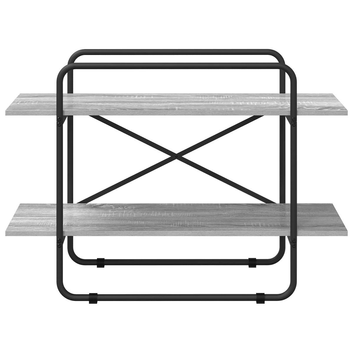 Ράφι Βιβλίων 2 επίπεδα 100 x 35 x 70 εκ. PB Γκρι Sonoma