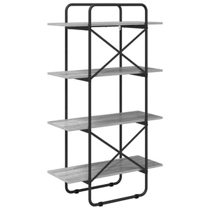 Ράφι Βιβλίων 4 επίπεδα 80 x 35 x 140 εκ. PB Γκρι Sonoma