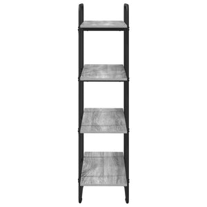 Ράφι Βιβλίων 4 επίπεδα 80 x 35 x 140 εκ. PB Γκρι Sonoma
