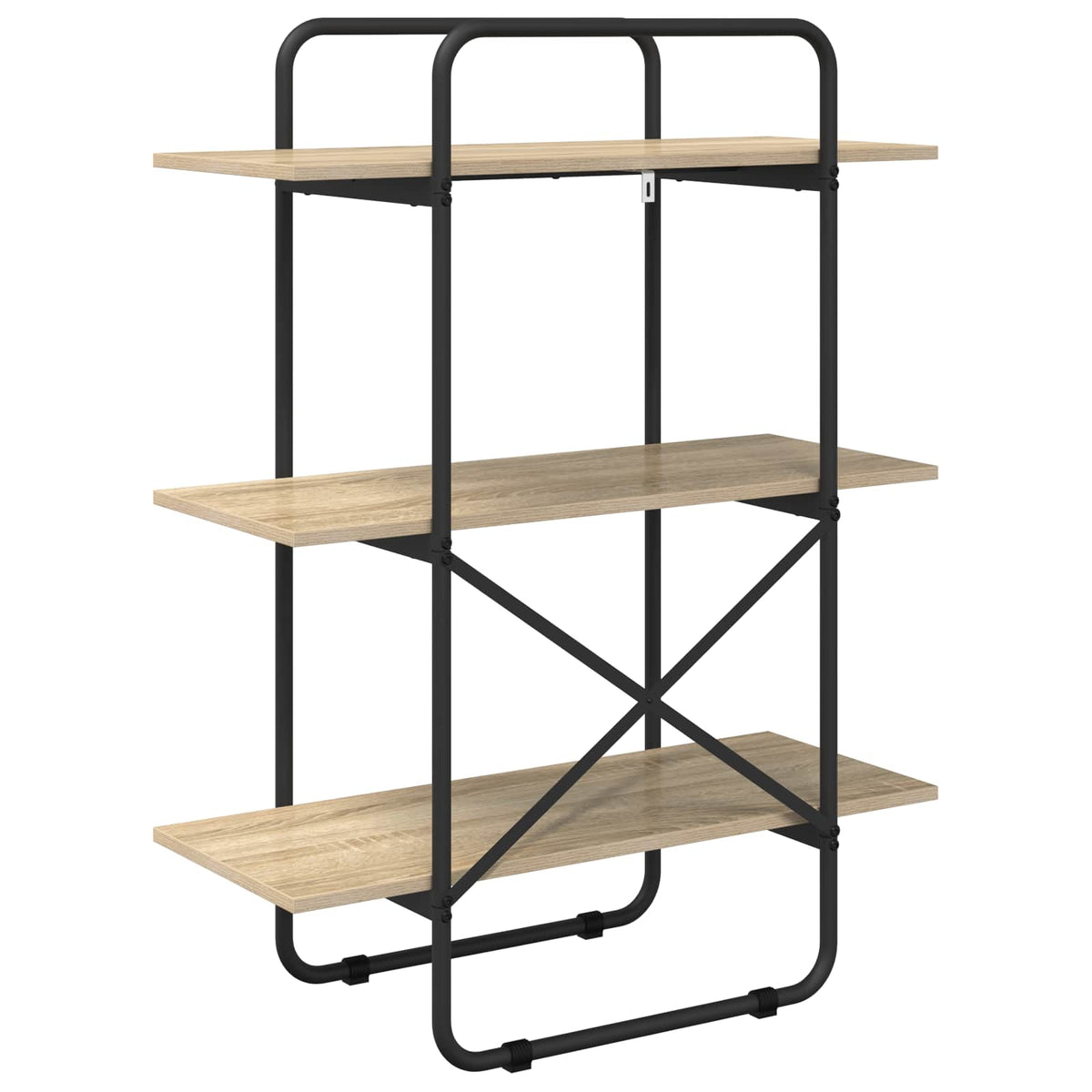 Ράφι Βιβλίων 3 επίπεδα 80 x 35 x 105 εκ. PB Sonoma Δρυς - Pakobazaar