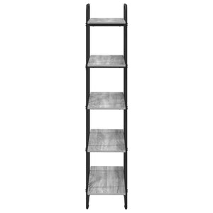 Ράφι Βιβλίων 5 επίπεδα 60 x 35 x 175,5 εκ. PB Γκρι Sonoma - Pakobazaar