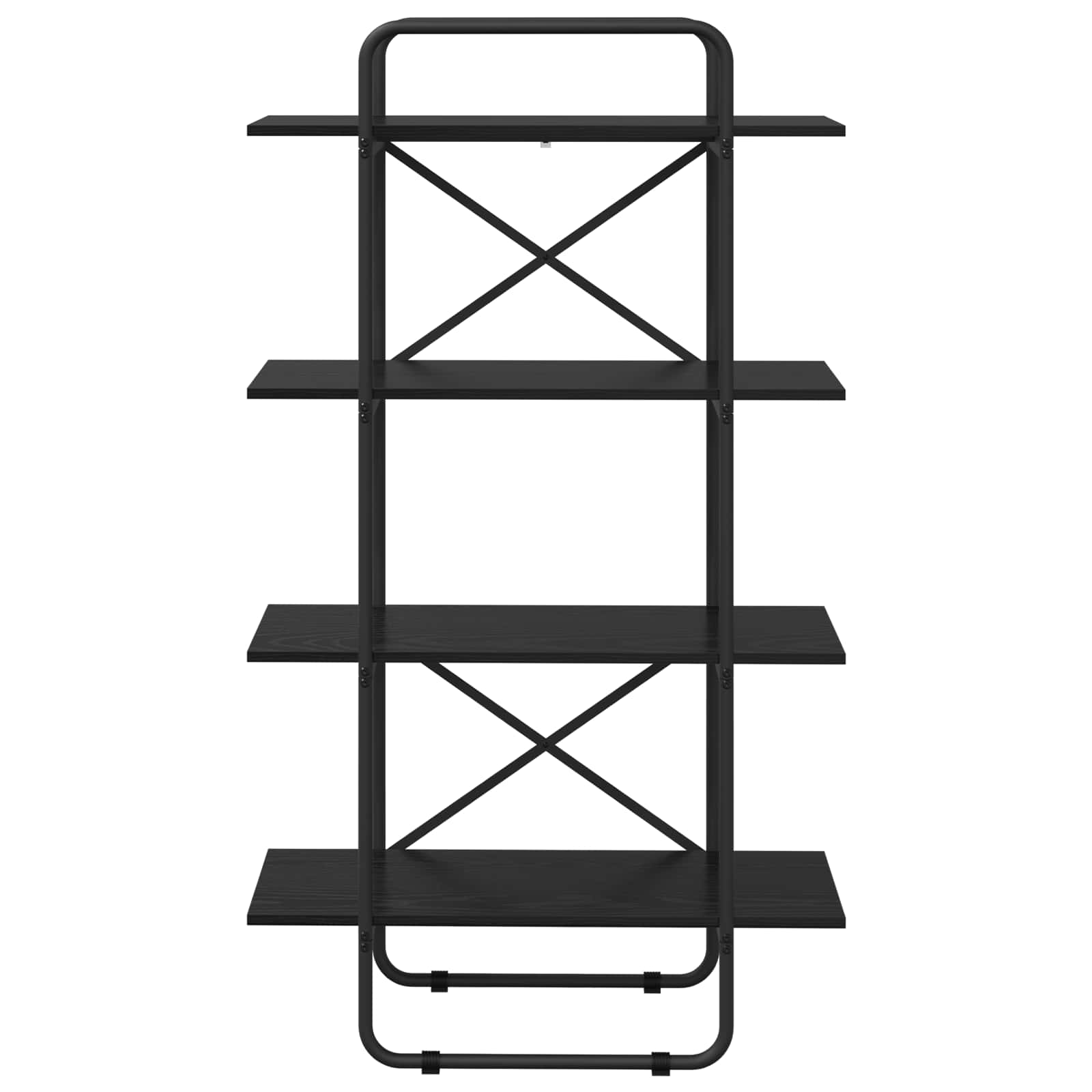 Ράφι Βιβλίων 4 επίπεδα 60 x 35 x 140 εκ. PB Μαύρη Δρυς - Pakobazaar