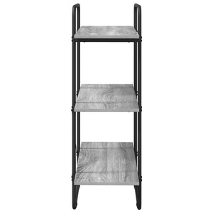 Ράφι Βιβλίων 3 επίπεδα 60 x 35 x 105 εκ PB Γκρι Sonoma
