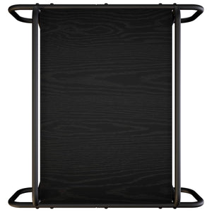 Τραπεζάκι σαλονιού Μαύρη Δρυς 60 x 60 x 51 εκ - Pakobazaar