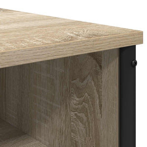 Τραπέζι περιποίησης με ράφι Sonoma Δρυς 81 x 40 x 131 εκ - Pakobazaar