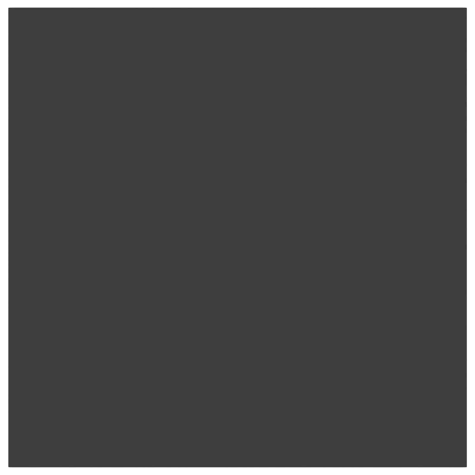 Ύφασμα Τραπέζης τετράγωνο Σκούρο Γκρι 110 x 110 cm Πολυεστέρας