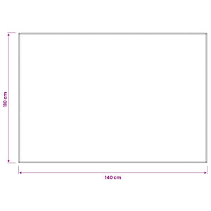 Ύφασμα Τραπέζης Ορθογώνιος Σκούρο Πράσινο 110 x 140 εκ.