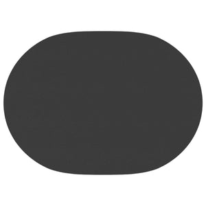 Ύφασμα Τραπέζης Ωοειδής Σκούρο Γκρι 160 x 220 cm