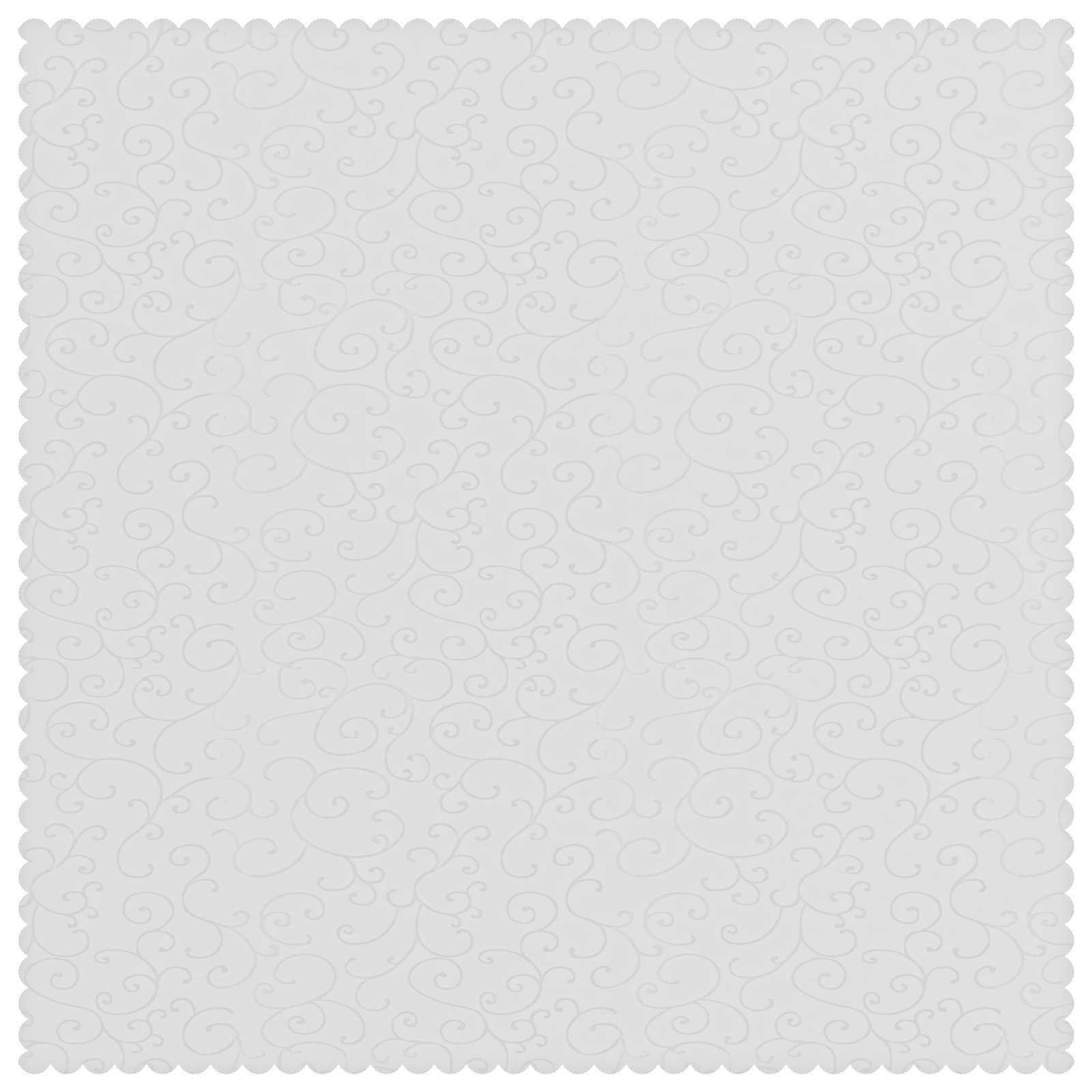 Ύφασμα Τραπέζης Ορθογώνιος Λευκό 140 x 140 cm - Pakobazaar