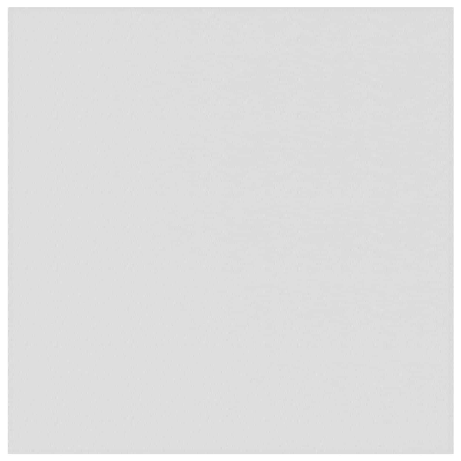 Ύφασμα Τραπέζης 5 τμχ. τετράγωνο Λευκό 110 x 110 cm Πολυεστέρας