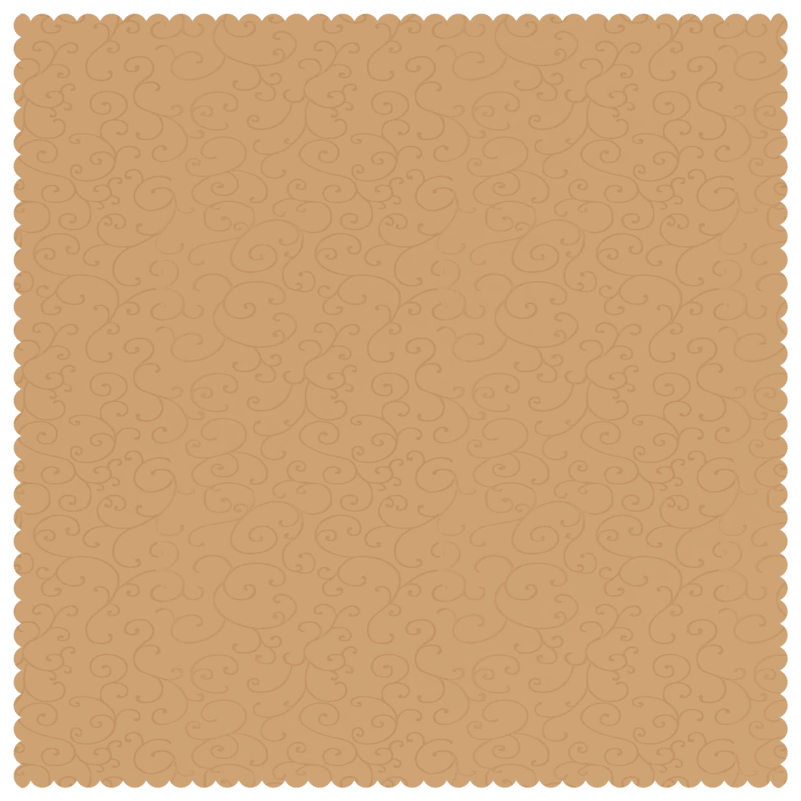 Ύφασμα Τραπέζης 5 τμχ. τετράγωνο Μπεζ 110 x 110 cm - Pakobazaar