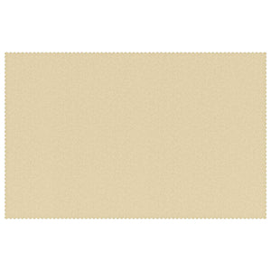 Ύφασμα Τραπέζης 5 τμχ. Ορθογώνιος Λευκό κρεμ 110 x 160 cm