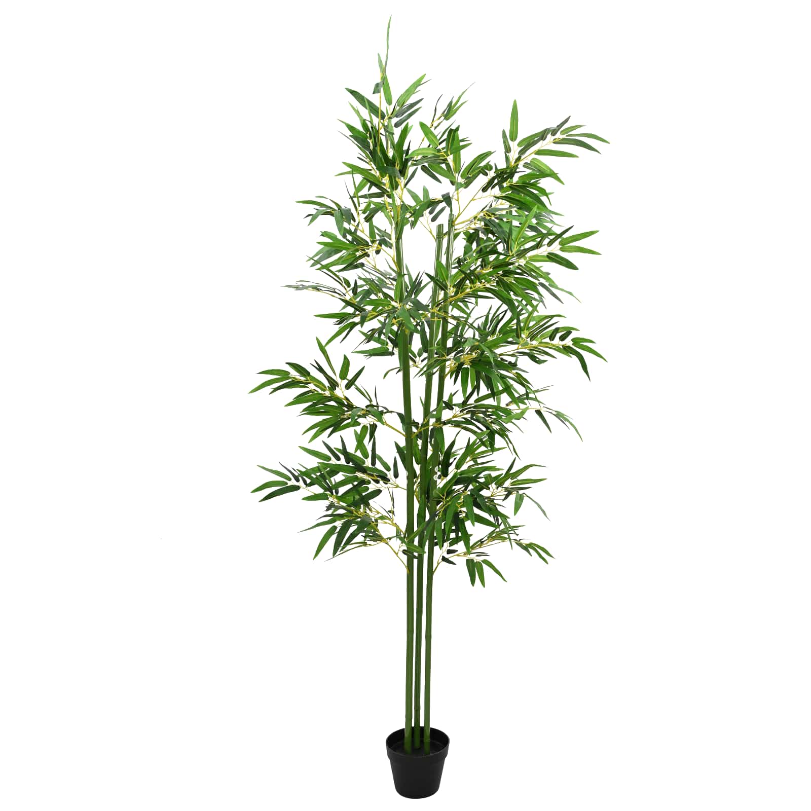 Τεχνητό Δέντρο Μπαμπού 2 pcs Πράσινο 60 x 18 x 190 εκ - Pakobazaar