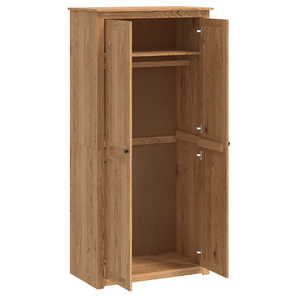 Ντουλάπι PANAMA Μέλι 88,5 x 50 x 185 cm Μασίφ Ξύλο Πεύκου - Pakobazaar