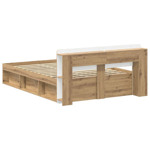 Σκελετός κρεβατιού με αποθήκευση Artisan Δρυς 135 x 190 cm - Pakobazaar