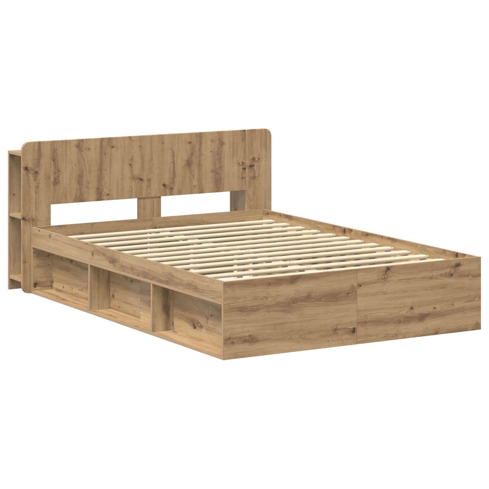 Σκελετός κρεβατιού με αποθήκευση Artisan Δρυς 150 x 200 cm - Pakobazaar