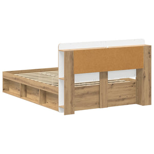 Σκελετός κρεβατιού με αποθήκευση Artisan Δρυς 135 x 190 cm - Pakobazaar