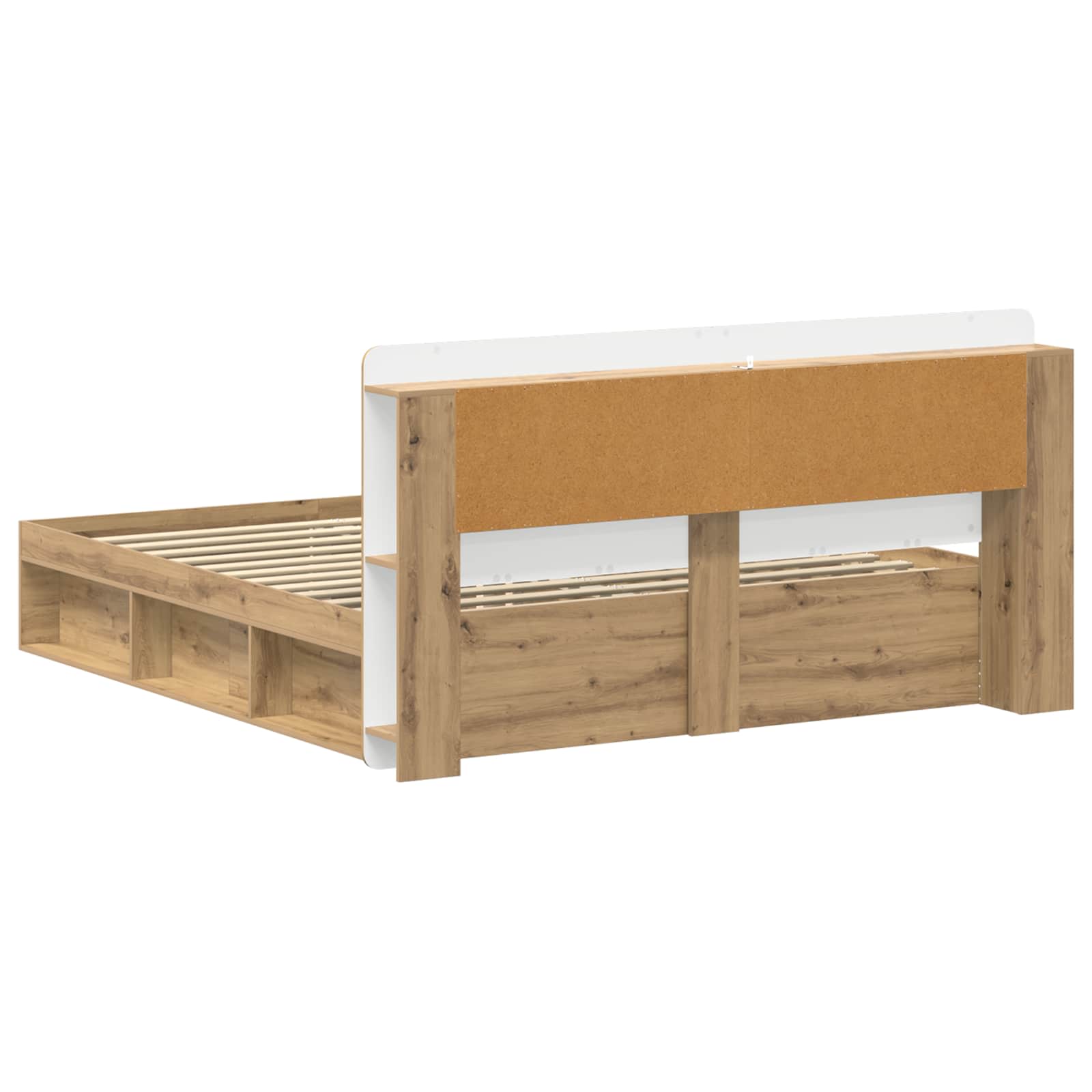 Σκελετός κρεβατιού με αποθήκευση Artisan Δρυς 200 x 200 cm - Pakobazaar