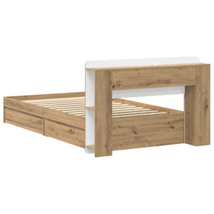 Σκελετός κρεβατιού με αποθήκευση Artisan Δρυς 80 x 200 cm - Pakobazaar