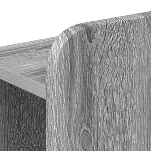 Σκελετός κρεβατιού με αποθήκευση Γκρι Sonoma 75 x 190 cm - Pakobazaar