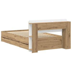Σκελετός κρεβατιού με αποθήκευση Artisan Δρυς 80 x 200 cm - Pakobazaar
