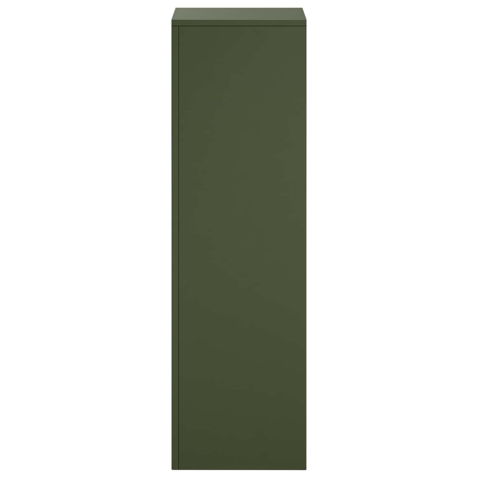 Βάση φυτών 2 pcs Λαδί 30 x 30 x 100 εκ Ατσάλι - Pakobazaar