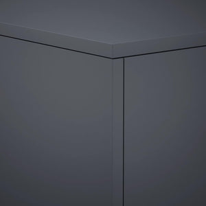 Βάση φυτών Ανθρακί 40 x 40 x 40 cm Ανοξείδωτο Ατσάλι - Pakobazaar