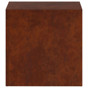 Βάση φυτών Σκ rusty 40 x 40 x 40 cm Ατσάλι Σκληρυθέν στον Αέρα - Pakobazaar