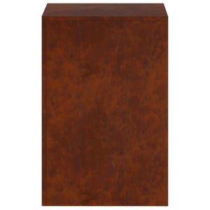 Βάση φυτών 2 pcs Σκ rusty 40 x 40 x 60 cm - Pakobazaar
