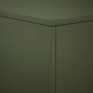 Βάση φυτών Λαδί 40 x 40 x 80 cm Ατσάλι Σκληρυθέν στον Αέρα - Pakobazaar