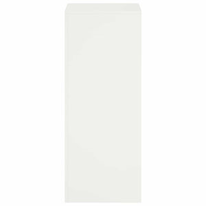 Βάση φυτών 2 pcs Λευκό 40 x 40 x 100 cm Ατσάλι