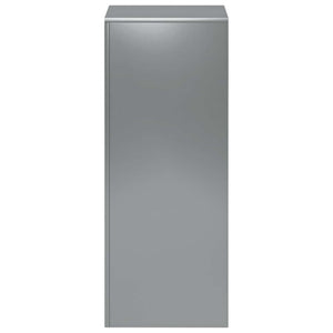 Βάση φυτών 2 pcs Ασημί 40 x 40 x 100 cm Ανοξείδωτο Ατσάλι