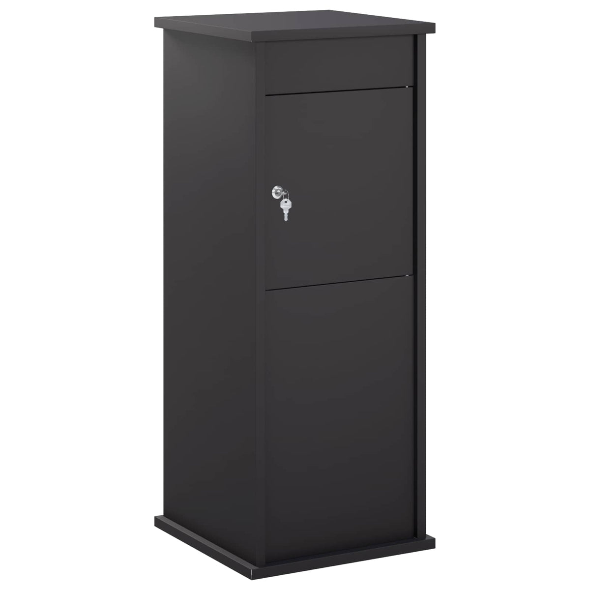 γραμματοκιβώτιο Μαύρο 40 x 40 x 100 cm Ατσάλι